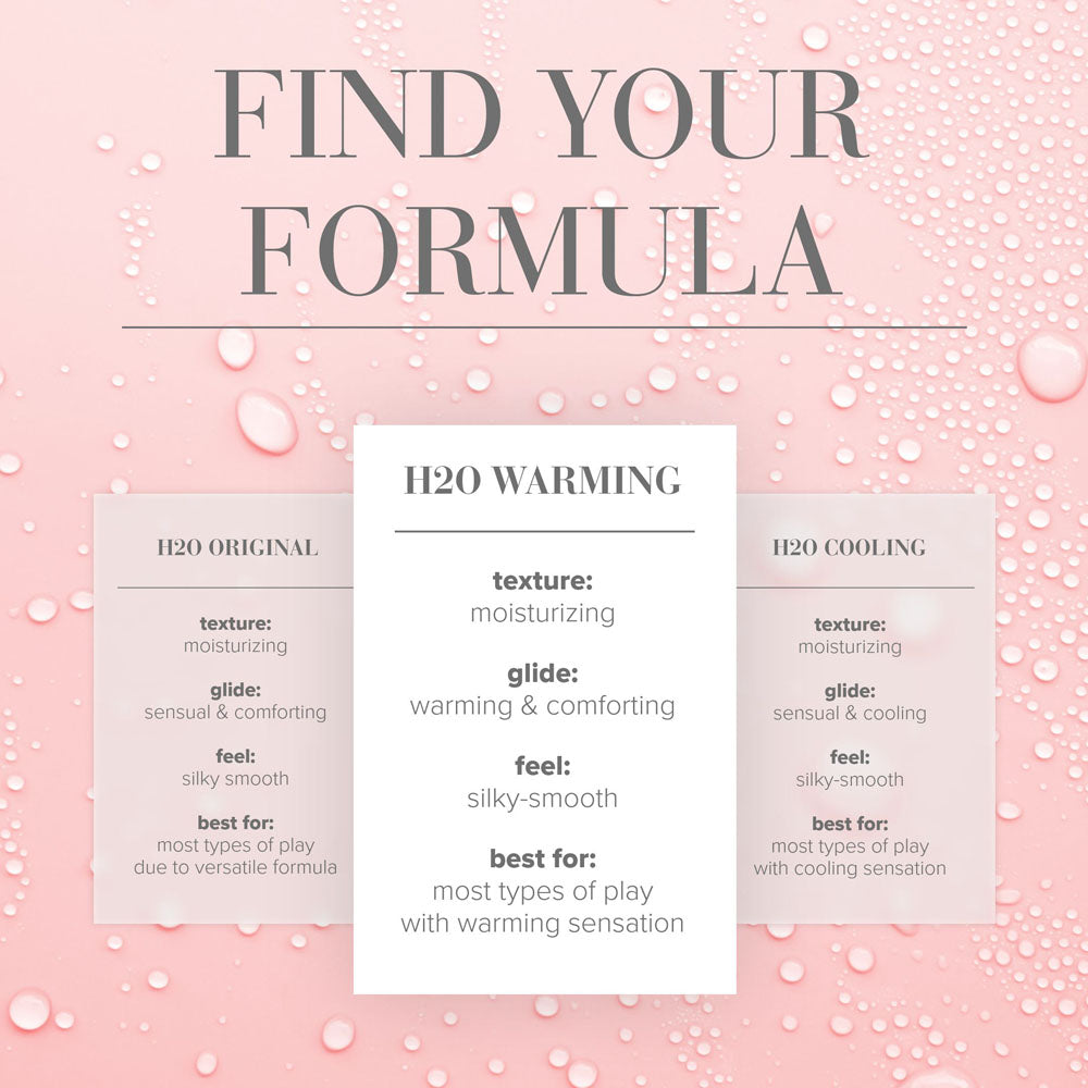 Jo H2 O Warming Lube 120 M L Water Based Warming Lubricant 120 Ml Bottle