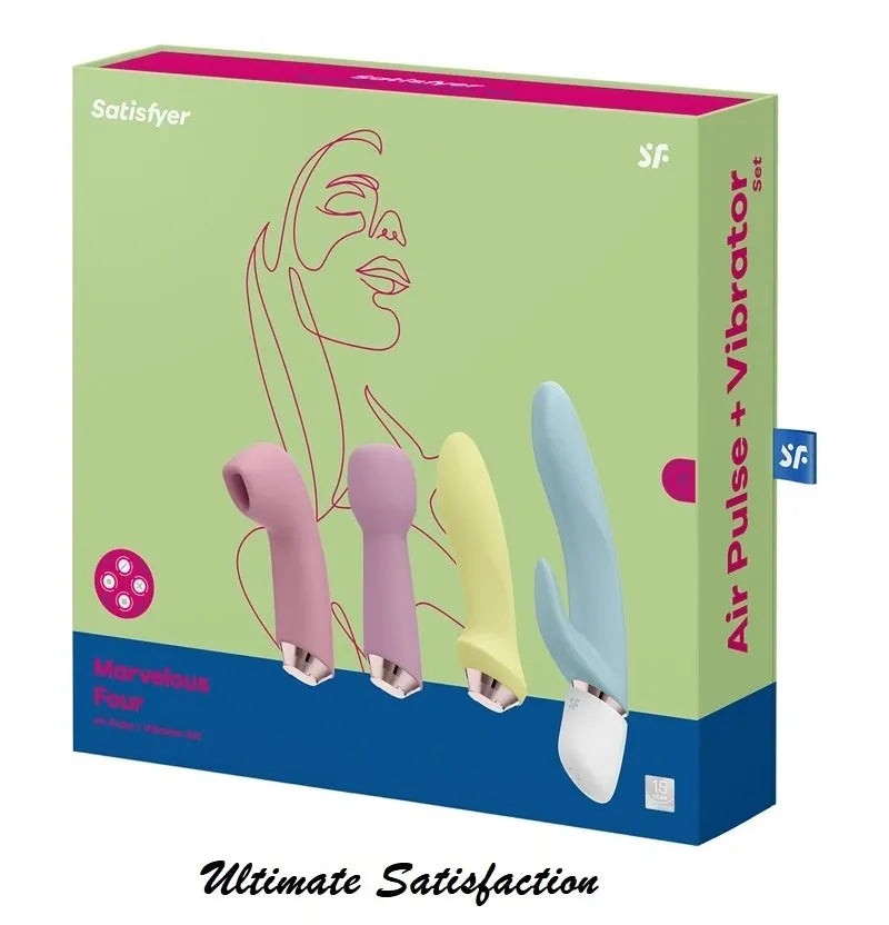 Satisfyer Marvelous Four 4 In 1 Usb Rechargeable Vibes