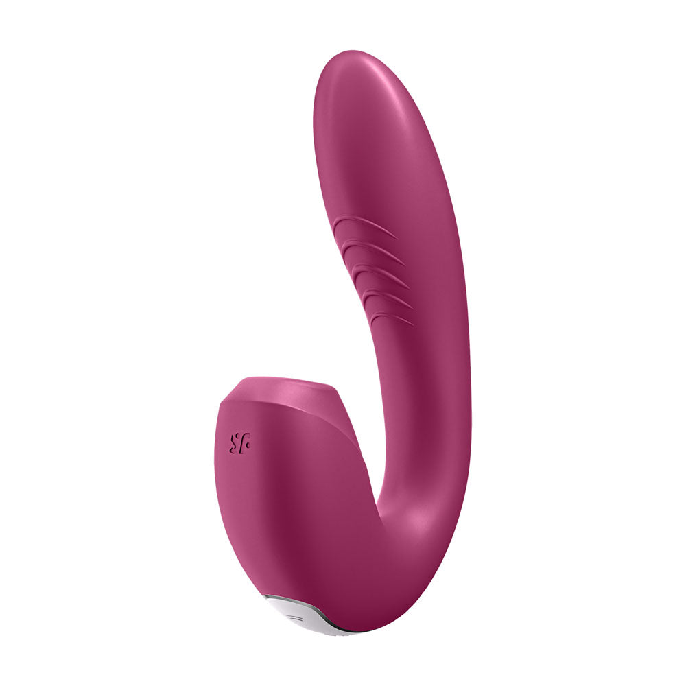 Satisfyer Sunray Berry Usb Rechargeable Vibrator With Air Pulsation & App Control