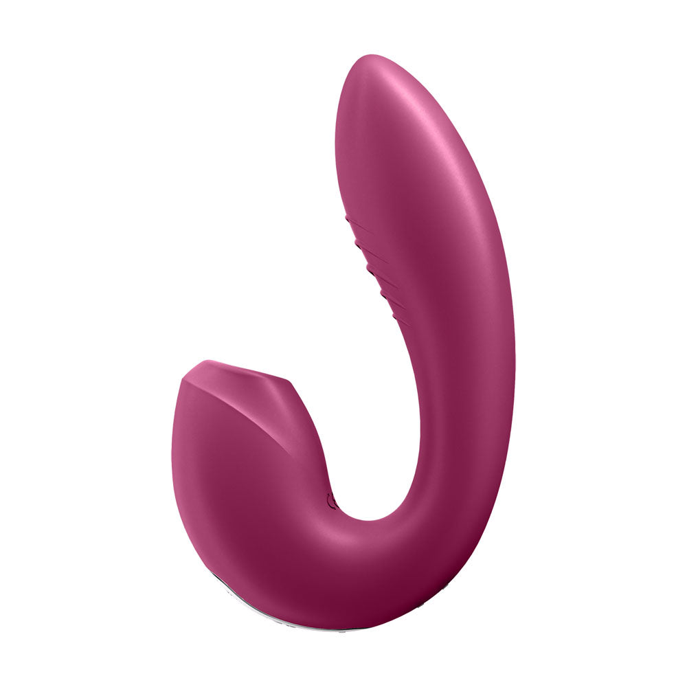 Satisfyer Sunray Berry Usb Rechargeable Vibrator With Air Pulsation & App Control