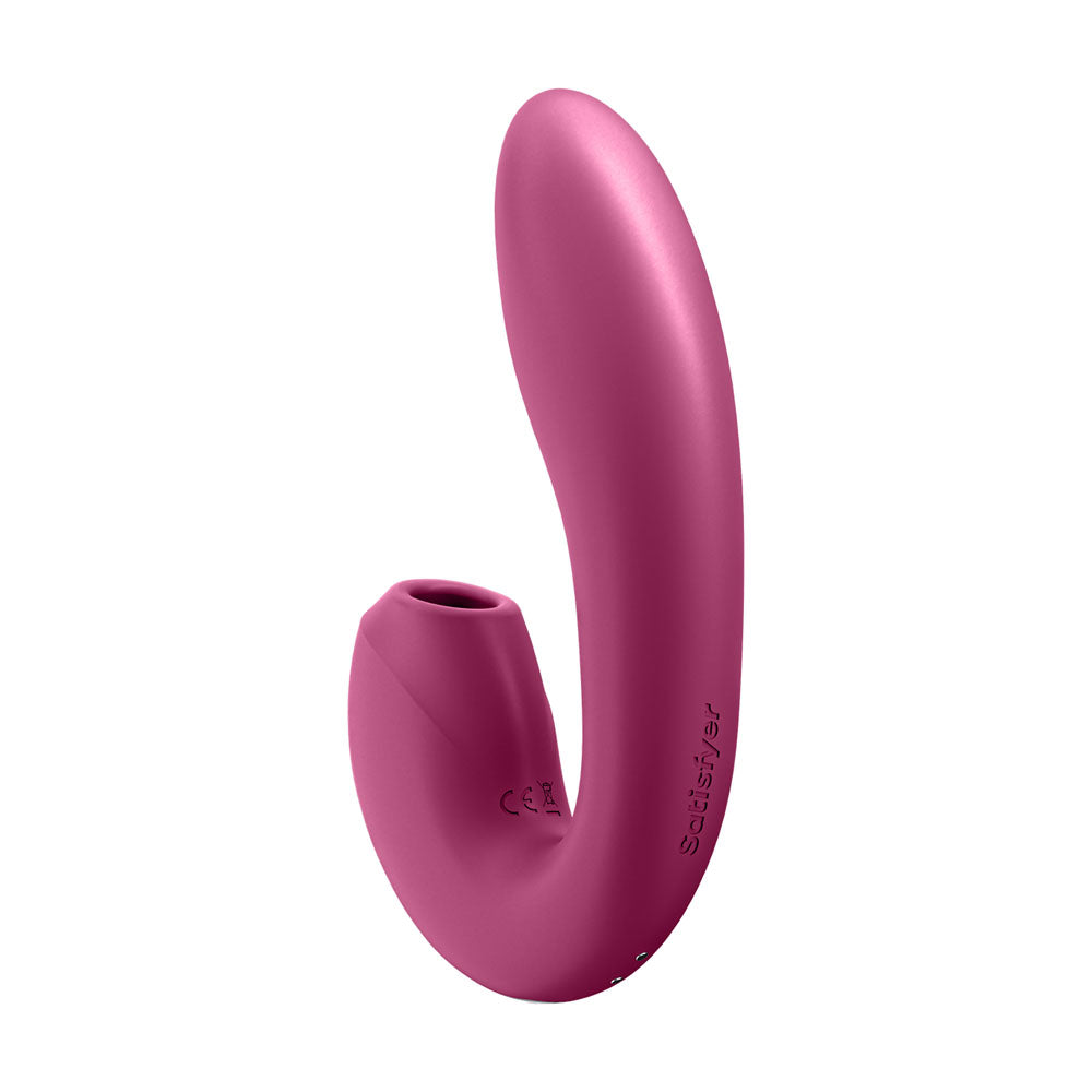 Satisfyer Sunray Berry Usb Rechargeable Vibrator With Air Pulsation & App Control