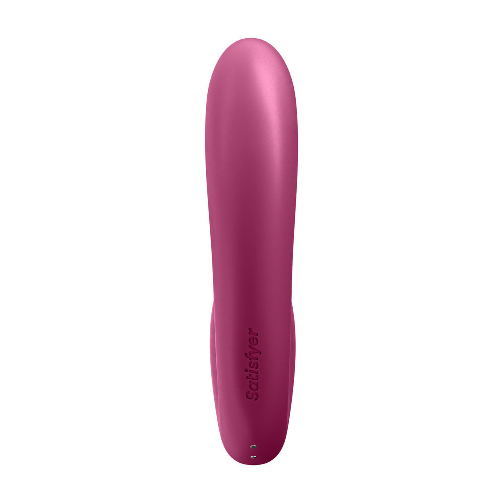 Satisfyer Sunray Berry Usb Rechargeable Vibrator With Air Pulsation & App Control