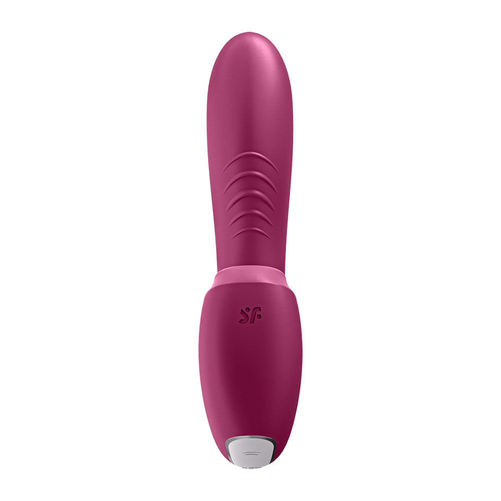 Satisfyer Sunray Berry Usb Rechargeable Vibrator With Air Pulsation & App Control