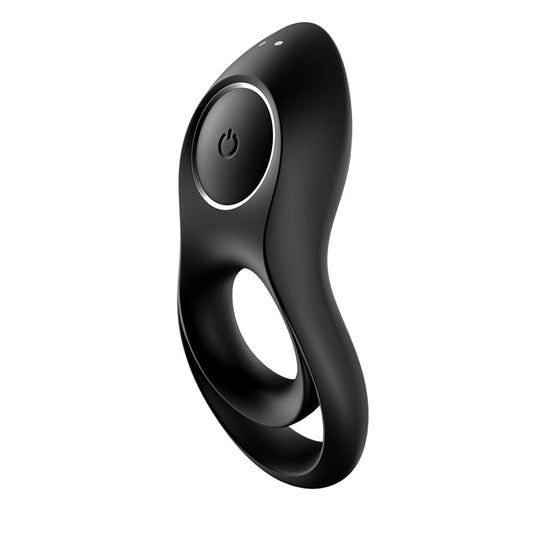 Satisfyer Legendary Duo Black Usb Rechargeable Cock & Balls Ring