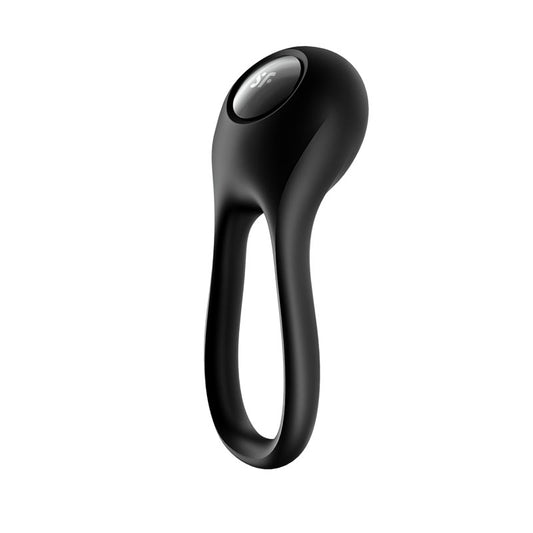 Satisfyer Majestic Duo Black Usb Rechargeable Cock Ring