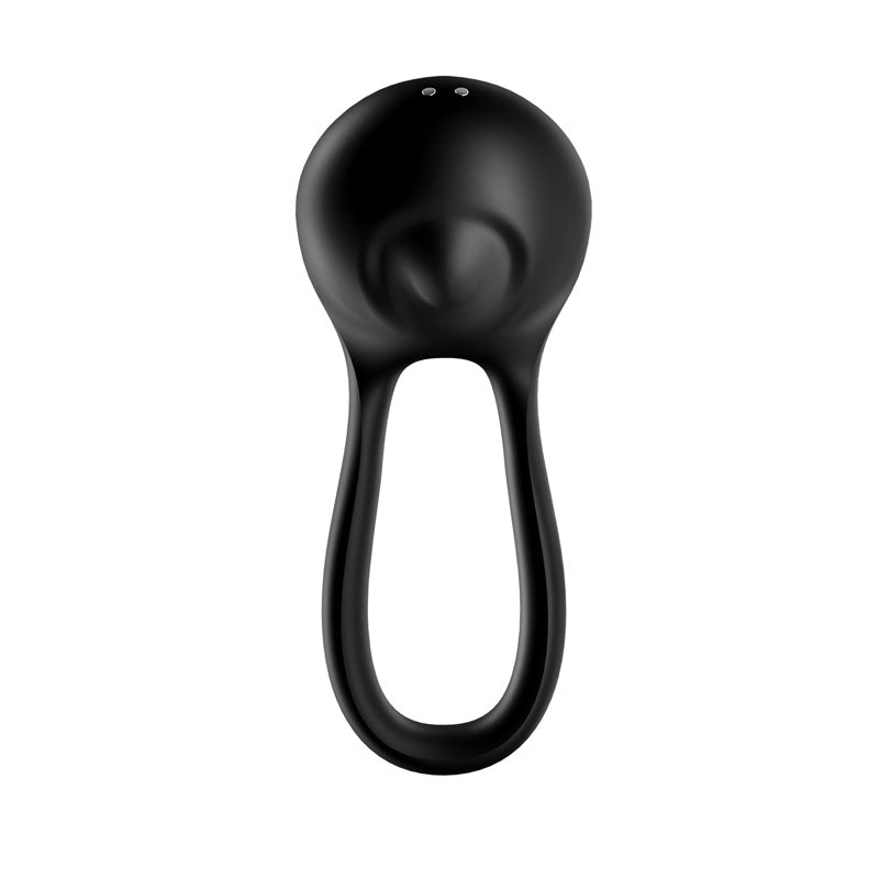 Satisfyer Majestic Duo Black Usb Rechargeable Cock Ring