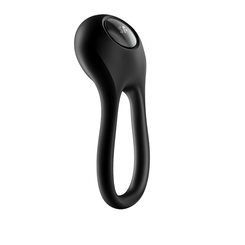 Satisfyer Majestic Duo Black Usb Rechargeable Cock Ring