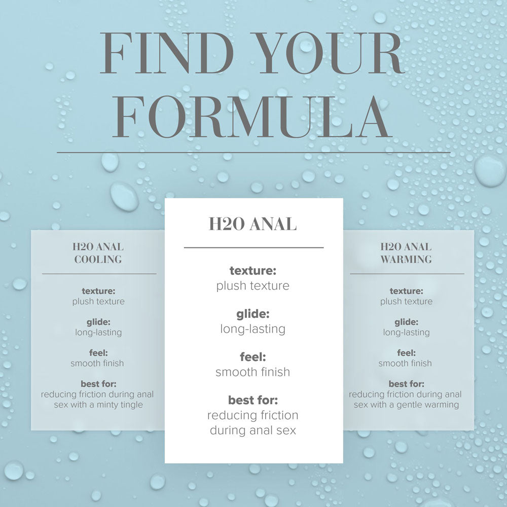 Jo H2 O Anal Lube 60 M L Water Based Anal Lubricant 60 Ml Bottle