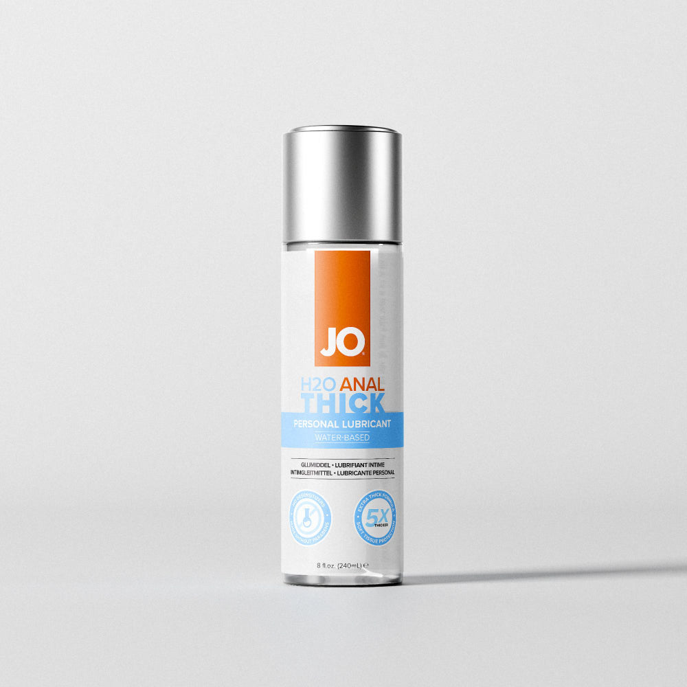 Jo H2 O Anal Thick Lube 240 M L Thick Water Based Anal Lubricant 240 Ml Bottle