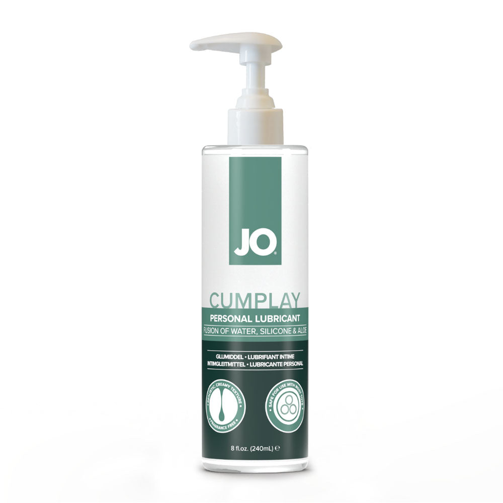 Jo Cumplay Lube 240 M L Cum Style Lubricant 240 Ml Pump Bottle