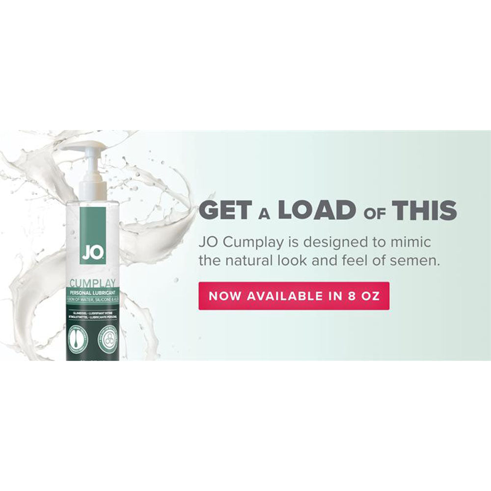 Jo Cumplay Lube 240 M L Cum Style Lubricant 240 Ml Pump Bottle