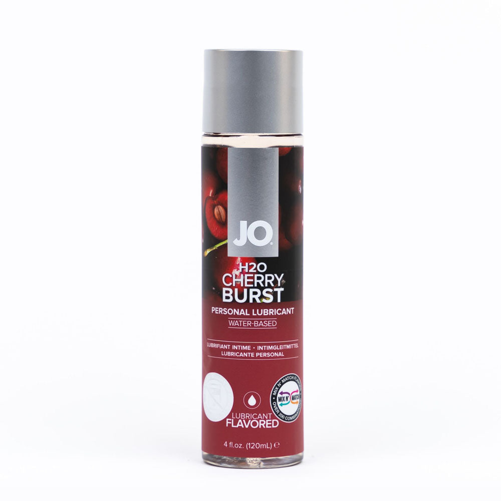 Jo H2 O Cherry Burst Lube 120 M L Cherry Flavoured Water Based Lubricant 120 Ml Bottle