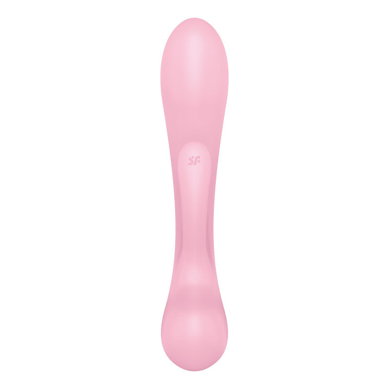 Satisfyer Triple Oh Pink Usb Rechargeable Rabbit Vibrator