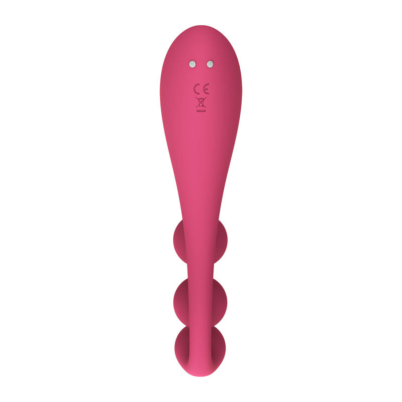 Satisfyer Tri Ball 1 Red Usb Rechargeable 3 Motor Vibrator