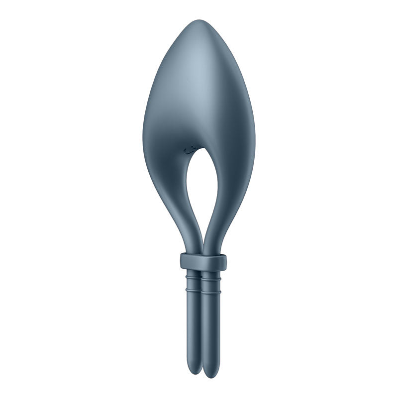 Satisfyer Bullseye Navy Navy Vibrating Adjustable Lasso Cock Ring