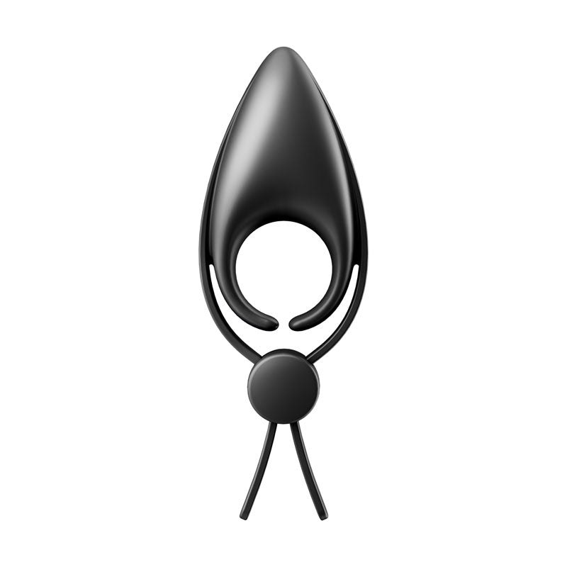 Satisfyer Sniper Black Black Vibrating Adjustable Lasso Cock Ring