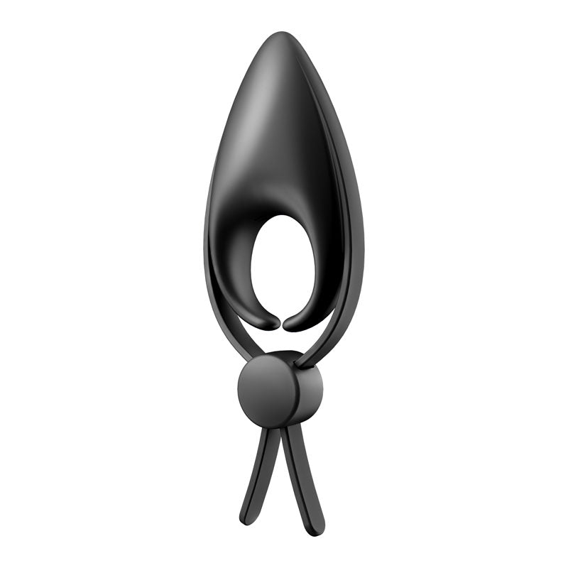 Satisfyer Sniper Black Black Vibrating Adjustable Lasso Cock Ring