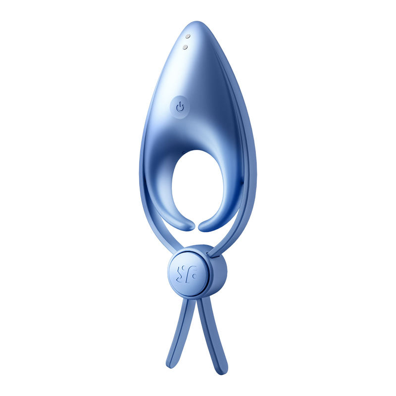 Satisfyer Sniper Blue Blue Vibrating Adjustable Lasso Cock Ring