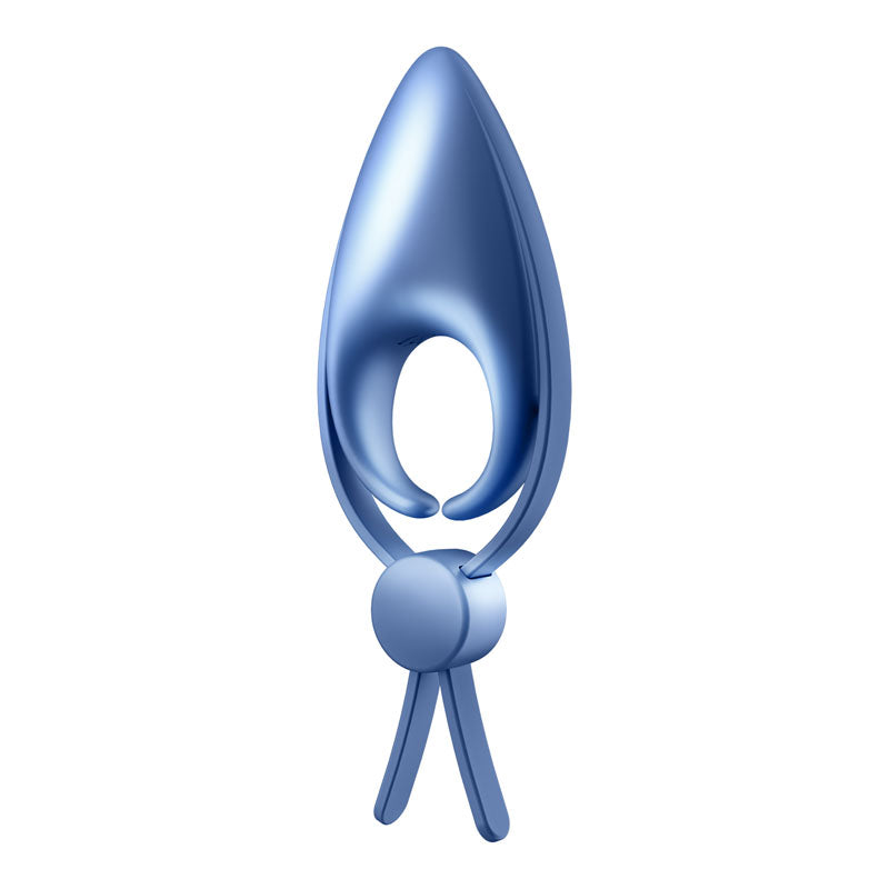Satisfyer Sniper Blue Blue Vibrating Adjustable Lasso Cock Ring