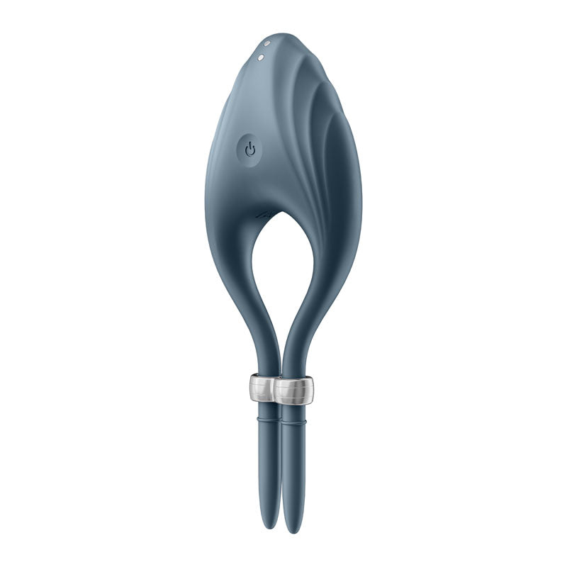 Satisfyer Duelist Dark Blue Vibrating Adjustable Lasso Cock Ring