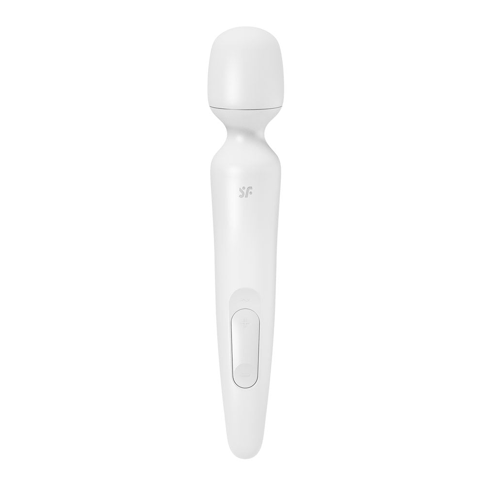 Satisfyer Wand Erland White White/Rose Gold Usb Rechargeable Massage Wand
