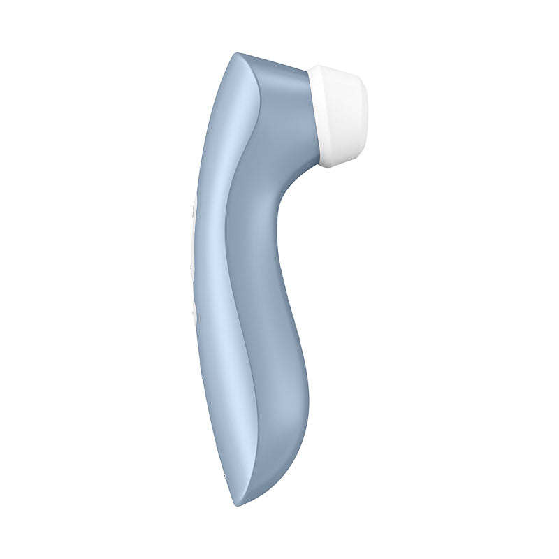Satisfyer Pro 2+ Blue Touch Free Usb Rechargeable Clitoral Stimulator With Vibration