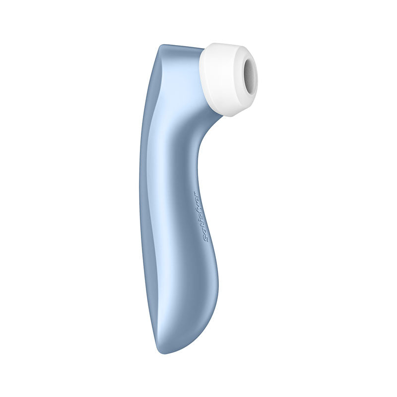 Satisfyer Pro 2+ Blue Touch Free Usb Rechargeable Clitoral Stimulator With Vibration