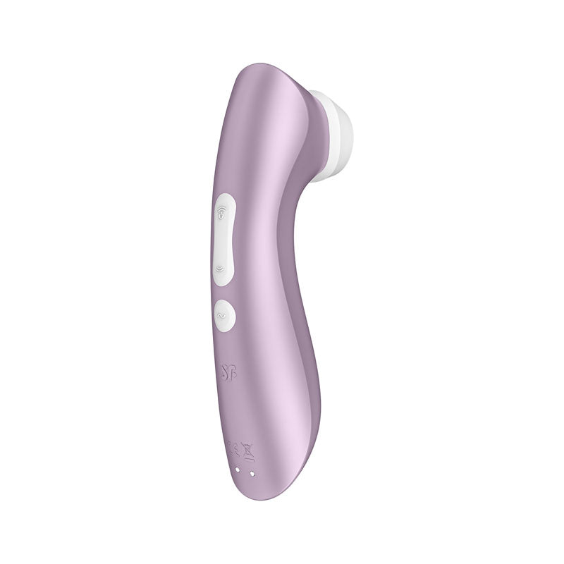 Satisfyer Pro 2+ Purple Purple Touch Free Usb Rechargeable Clitoral Stimulator With Vibration