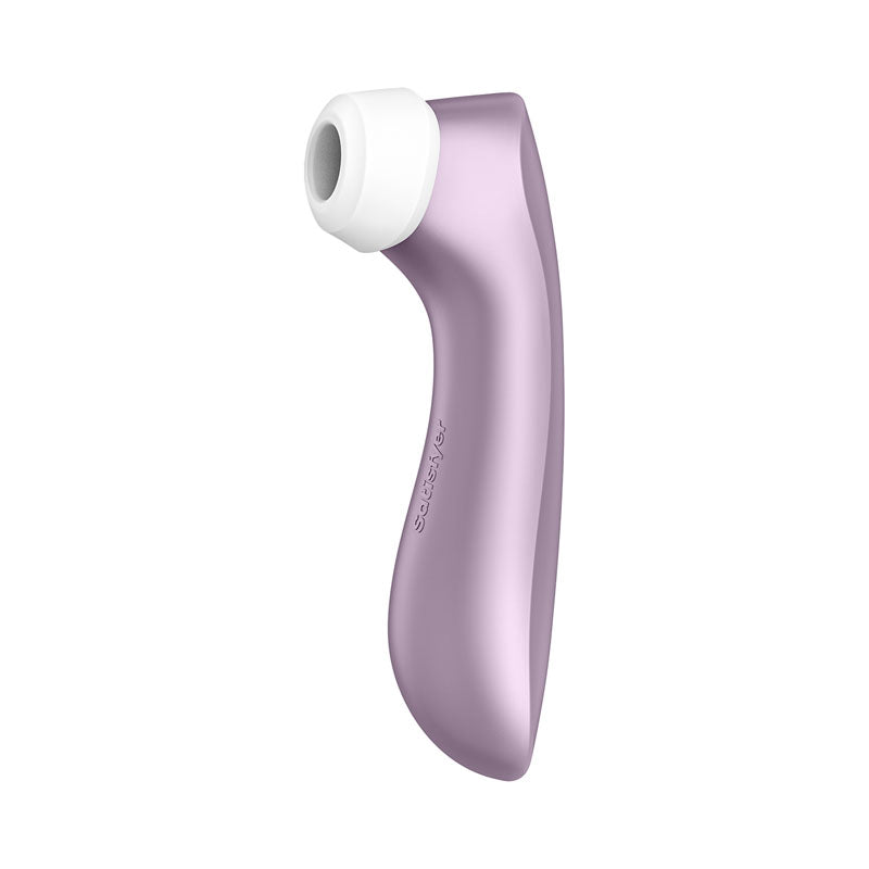 Satisfyer Pro 2+ Purple Purple Touch Free Usb Rechargeable Clitoral Stimulator With Vibration