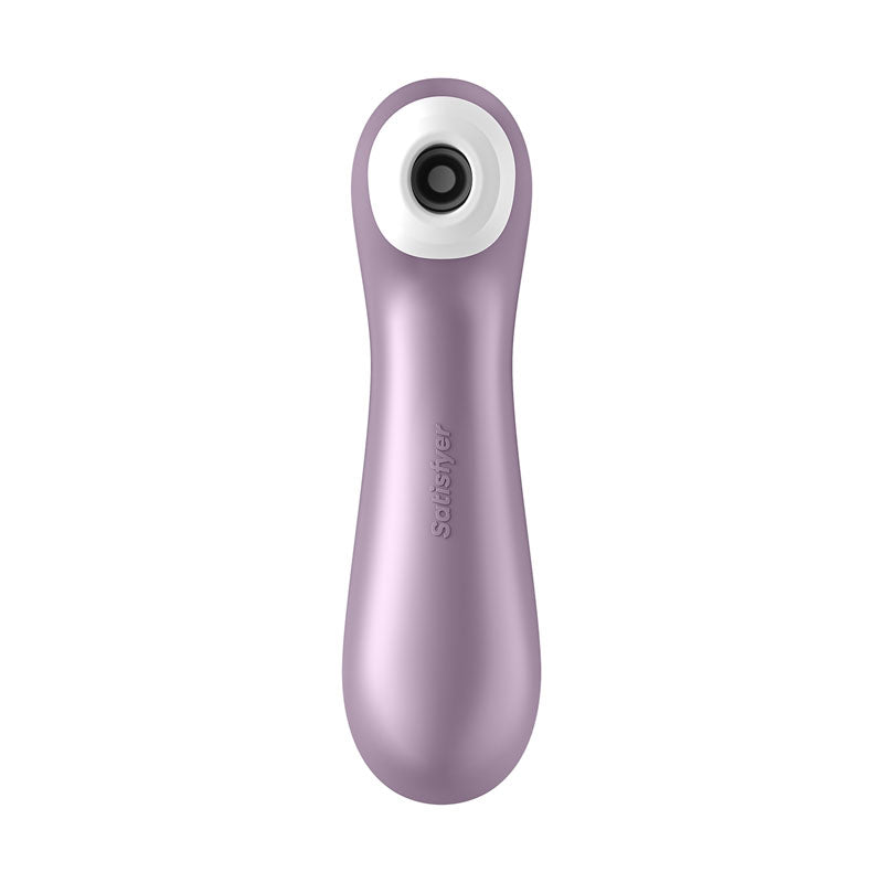 Satisfyer Pro 2+ Purple Purple Touch Free Usb Rechargeable Clitoral Stimulator With Vibration