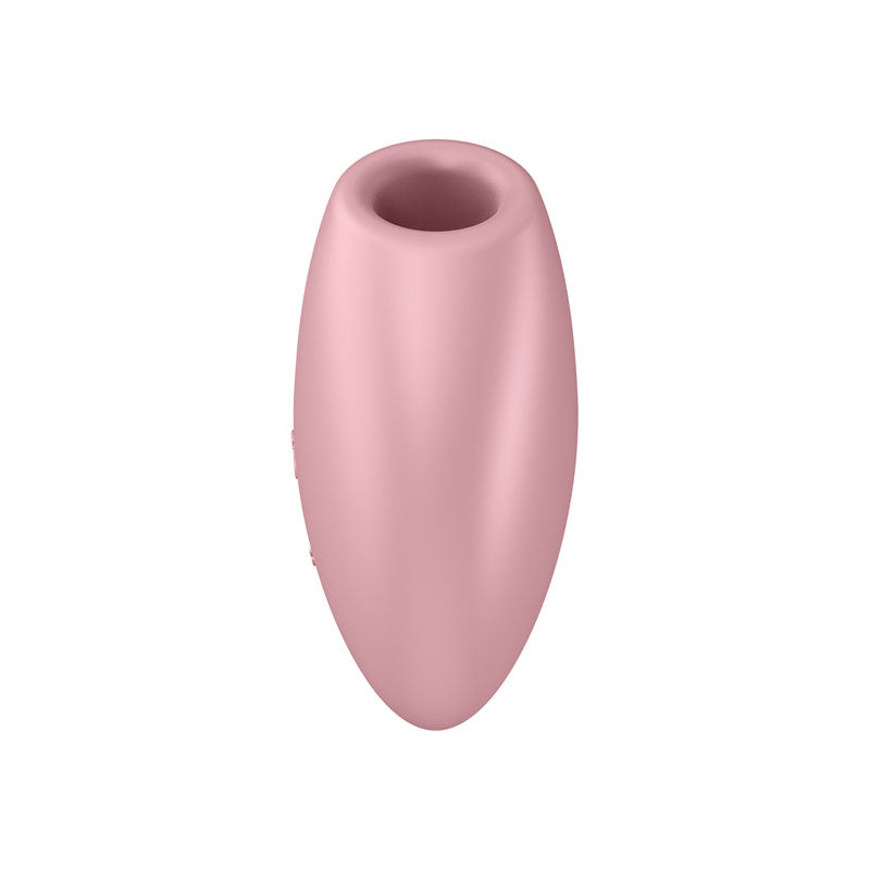 Satisfyer Cutie Heart Light Pink Light Pink Usb Rechargeable Air Pulsation Stimulator With Vibration