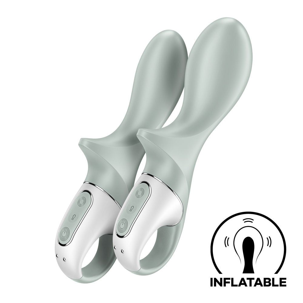 Satisfyer Air Pump Booty 3 Grey Usb Rechargeable Inflatable Anal Vibrator