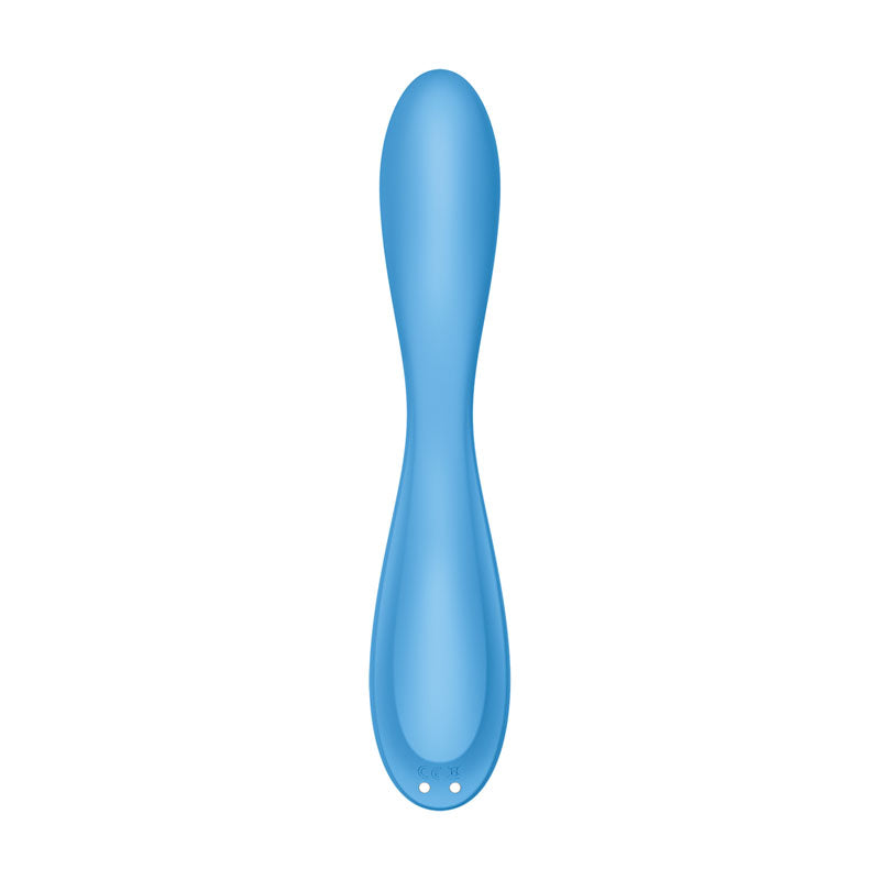 Satisfyer G Spot Flex 4 Blue Usb Rechargeable Vibrator With App Control
