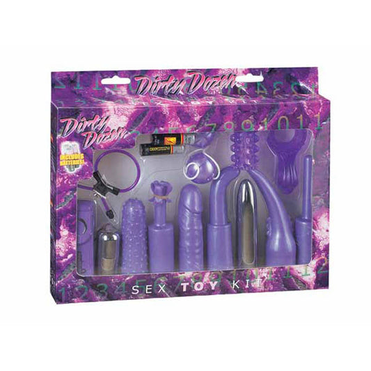 Dirty Dozen Purple Toy Kit 12 Piece Set