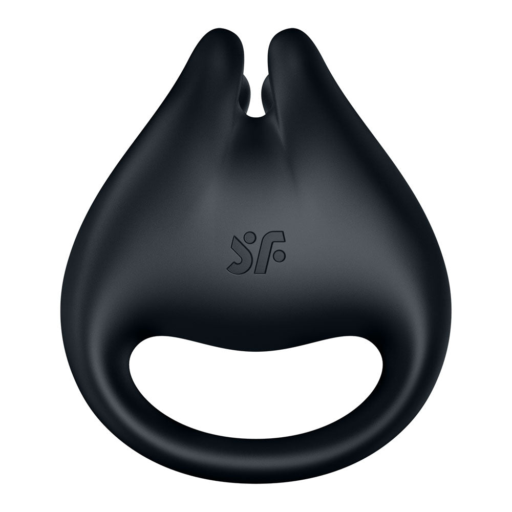 Satisfyer Perfect Pair 1 Black Usb C Rechargeable Vibrating Couples Ring