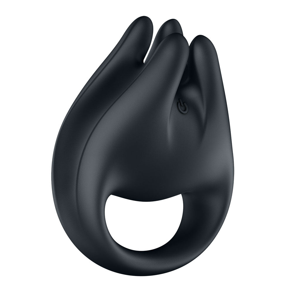 Satisfyer Perfect Pair 1 Black Usb C Rechargeable Vibrating Couples Ring