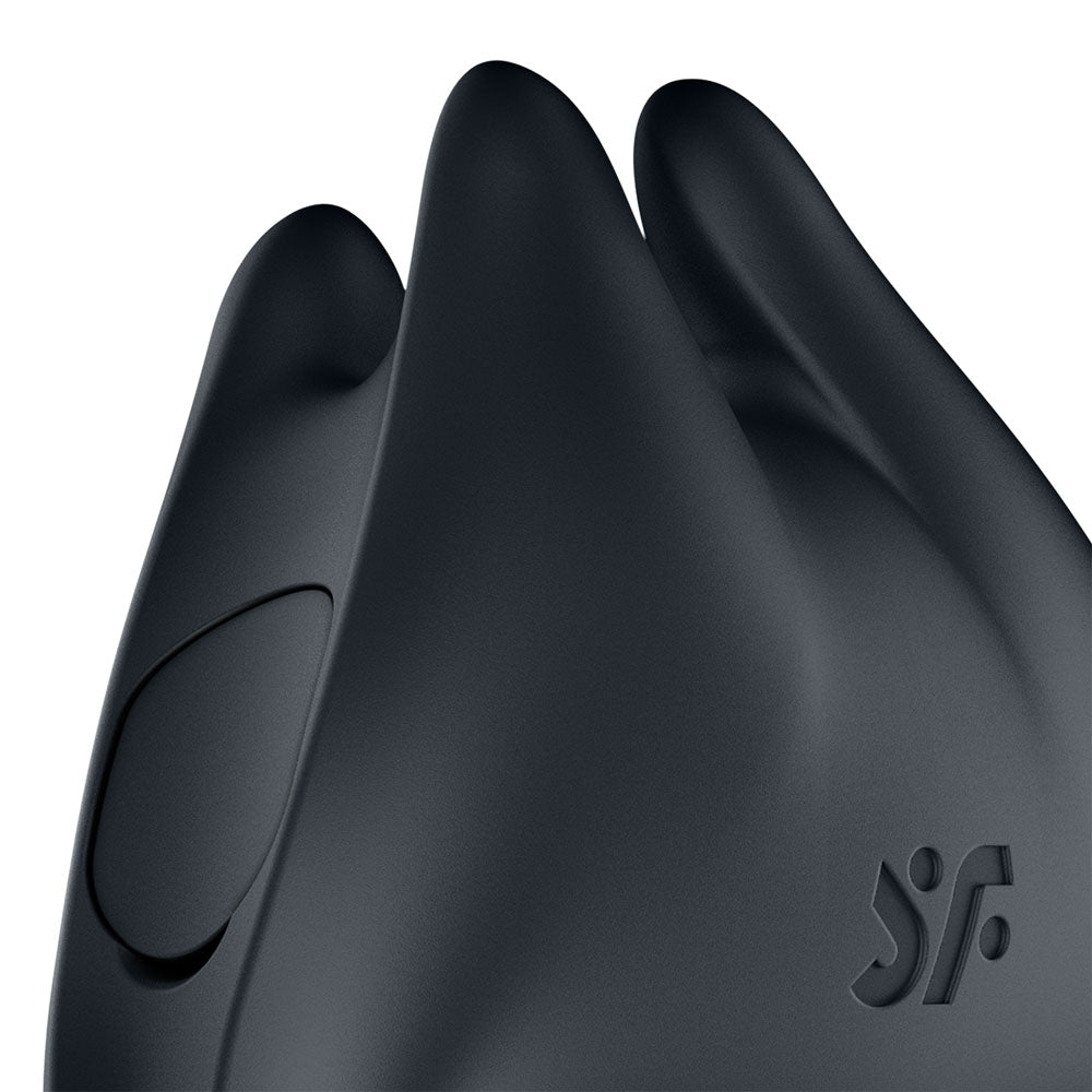 Satisfyer Perfect Pair 1 Black Usb C Rechargeable Vibrating Couples Ring