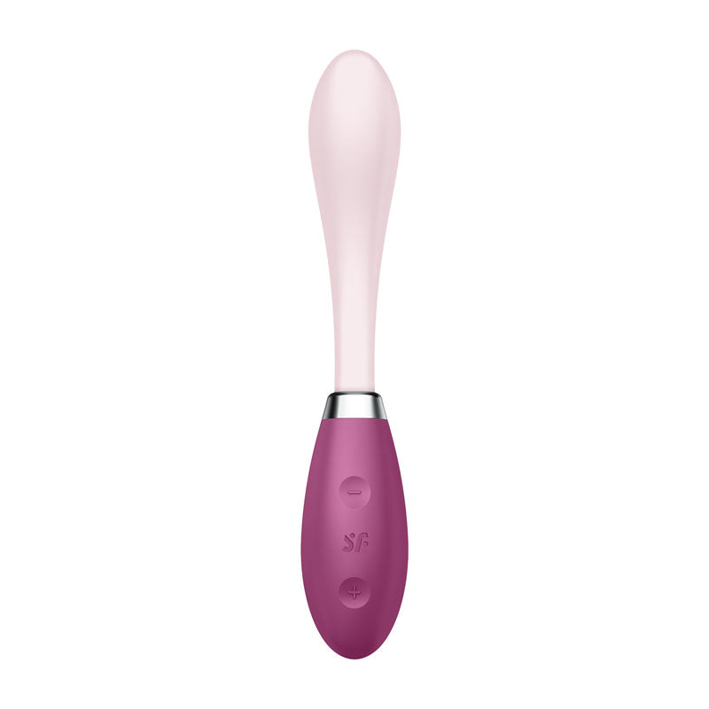 Satisfyer G Spot Flex 3 Red Usb Rechargeable Vibrator