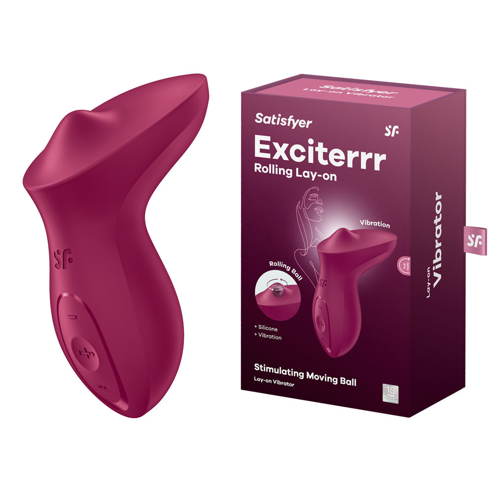 Satisfyer Exciterrr Berry Usb Rechargeable Stimulator