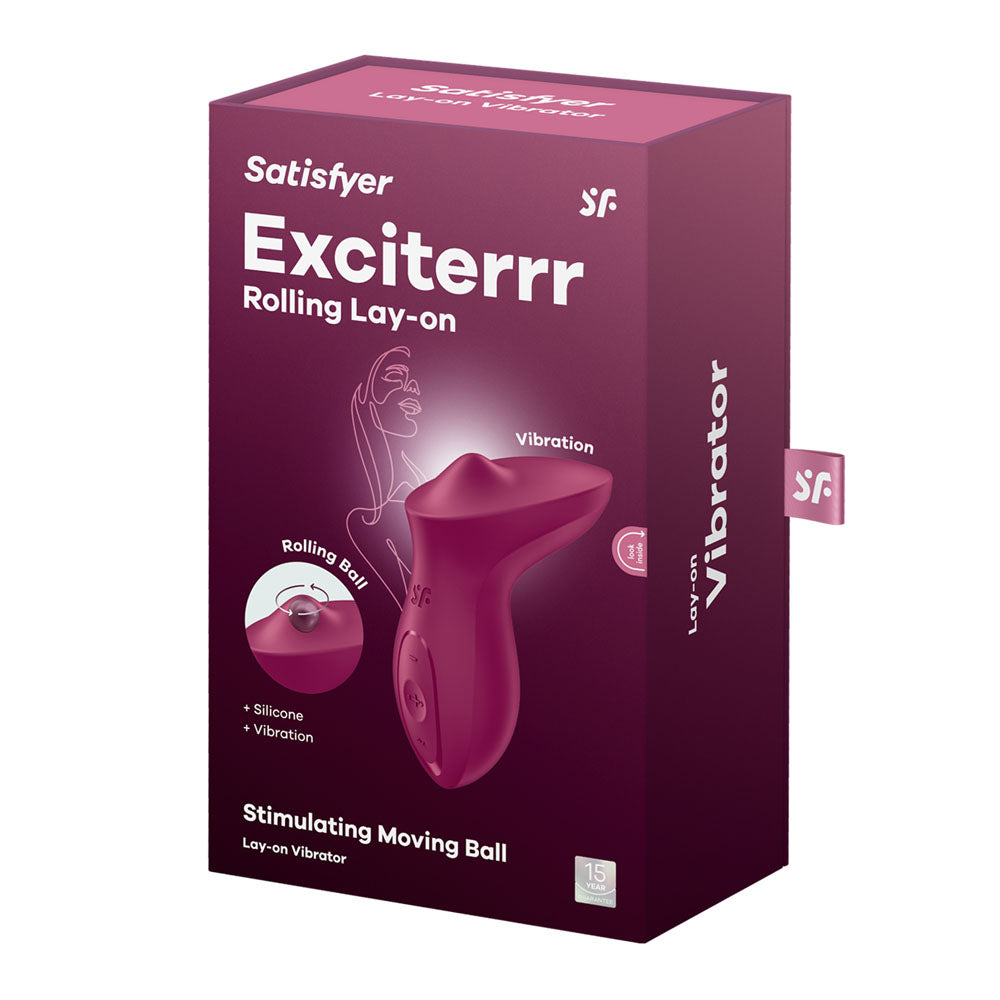 Satisfyer Exciterrr Berry Usb Rechargeable Stimulator
