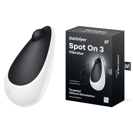 Satisfyer Spot On 3 Black Usb Rechargeable Stimulator