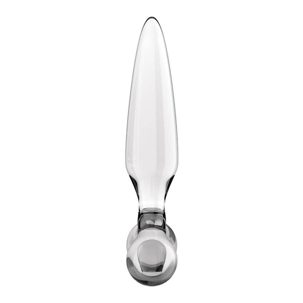 Satisfyer Triple Crystal 2 Clear Clear Glass 3 In 1 Butt Plug