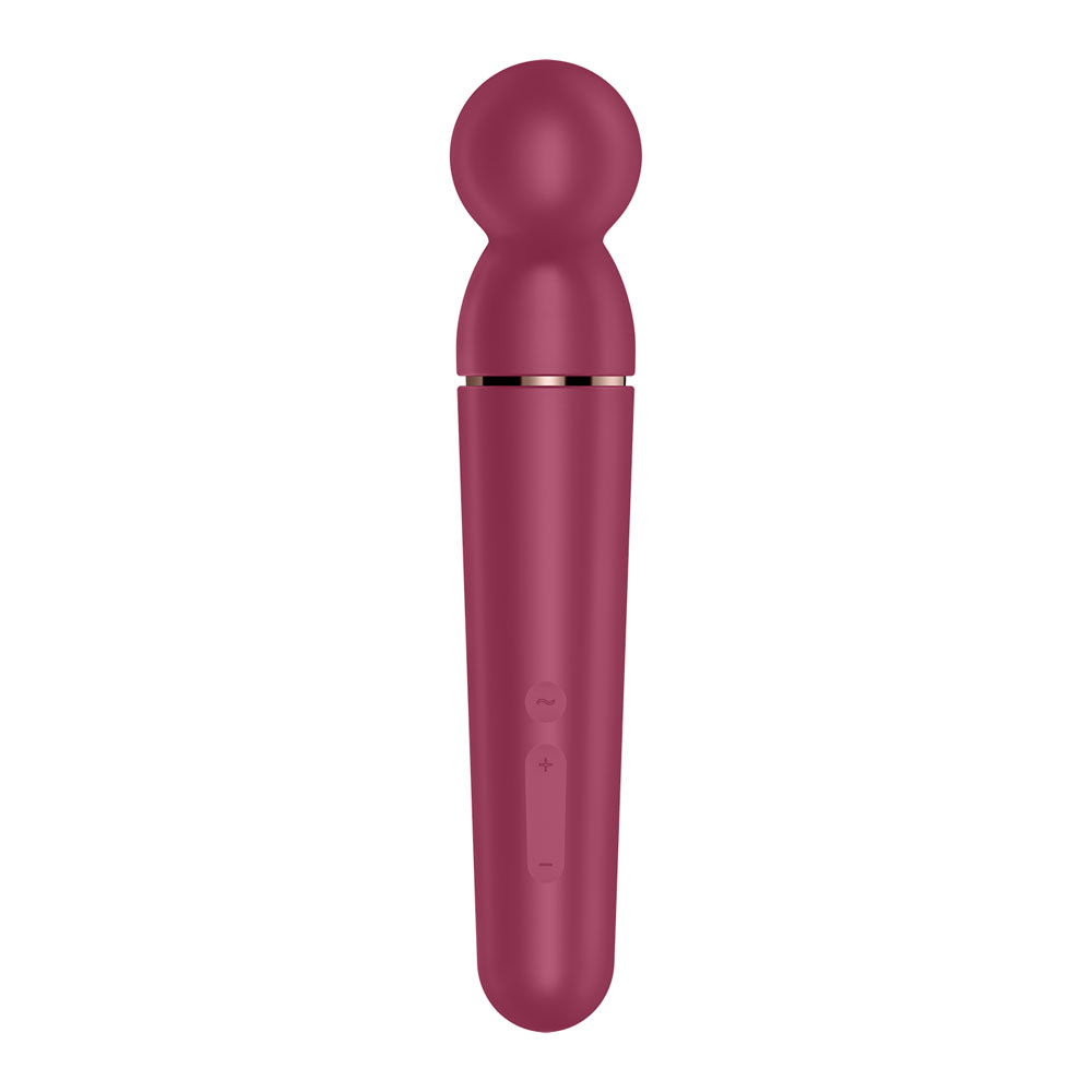 Satisfyer Planet Wand Er Berry Berry/Rose Gold Usb Rechargeable Massager Wand