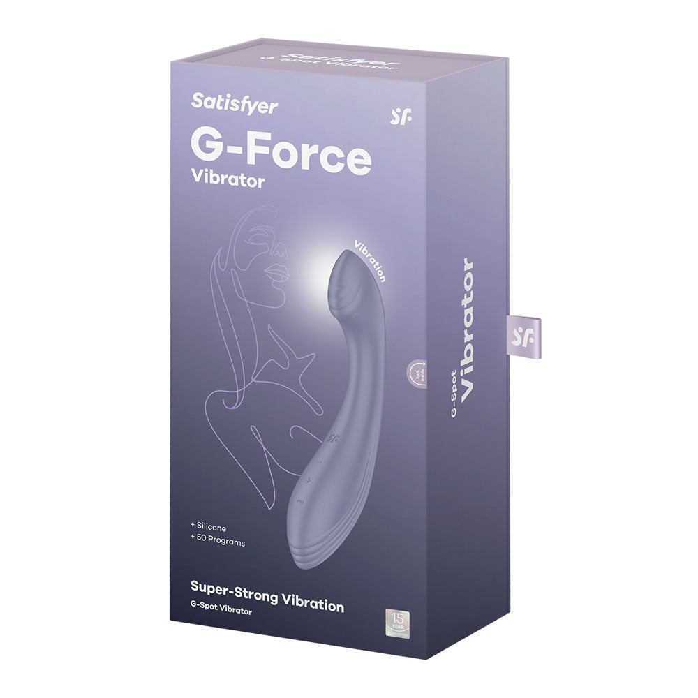 Satisfyer G Force Pink Violet Usb Rechargeable Vibrator