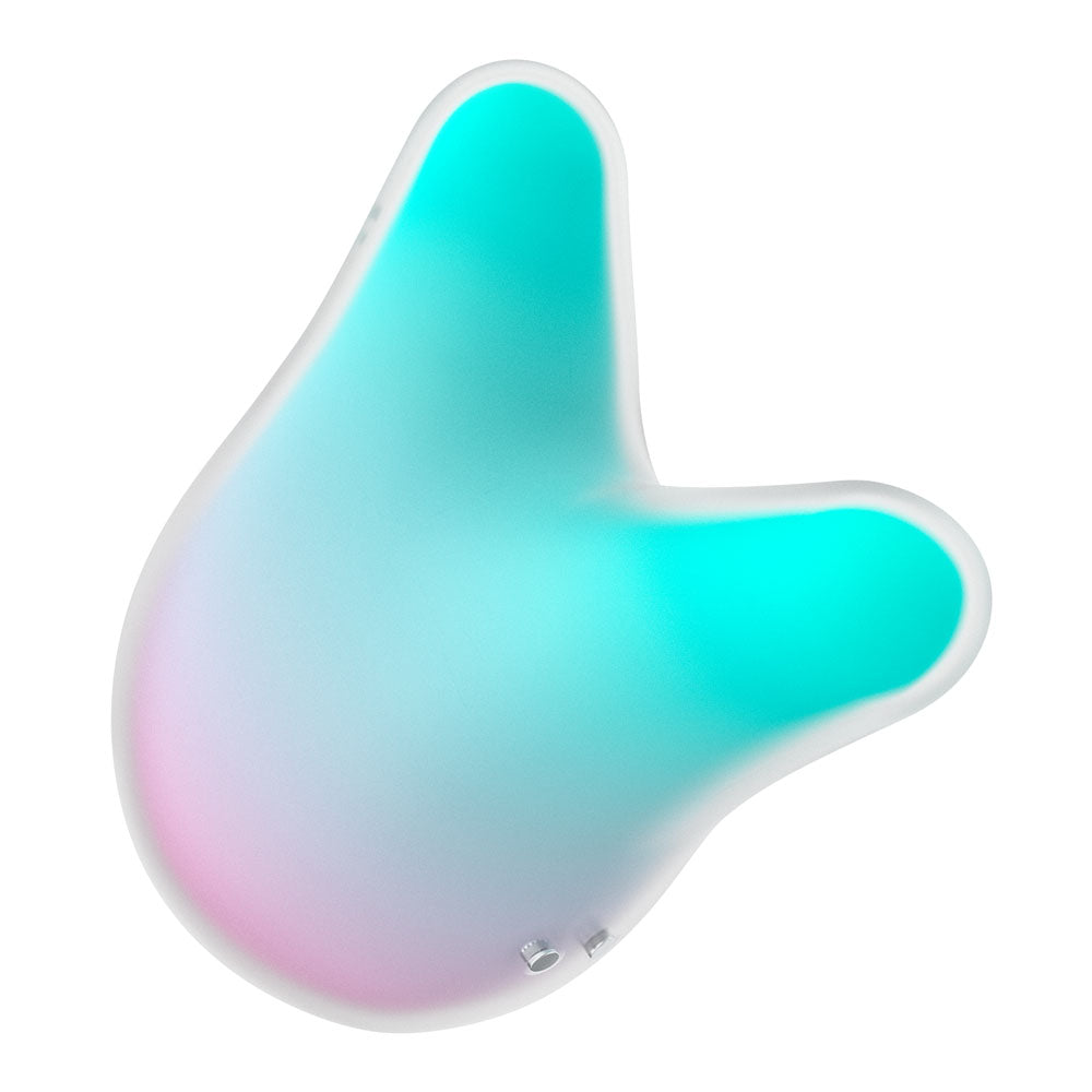 Satisfyer Mermaid Vibes Mint/Pink Mint/Pink Usb Rechargeable Air Pulse Stimulator