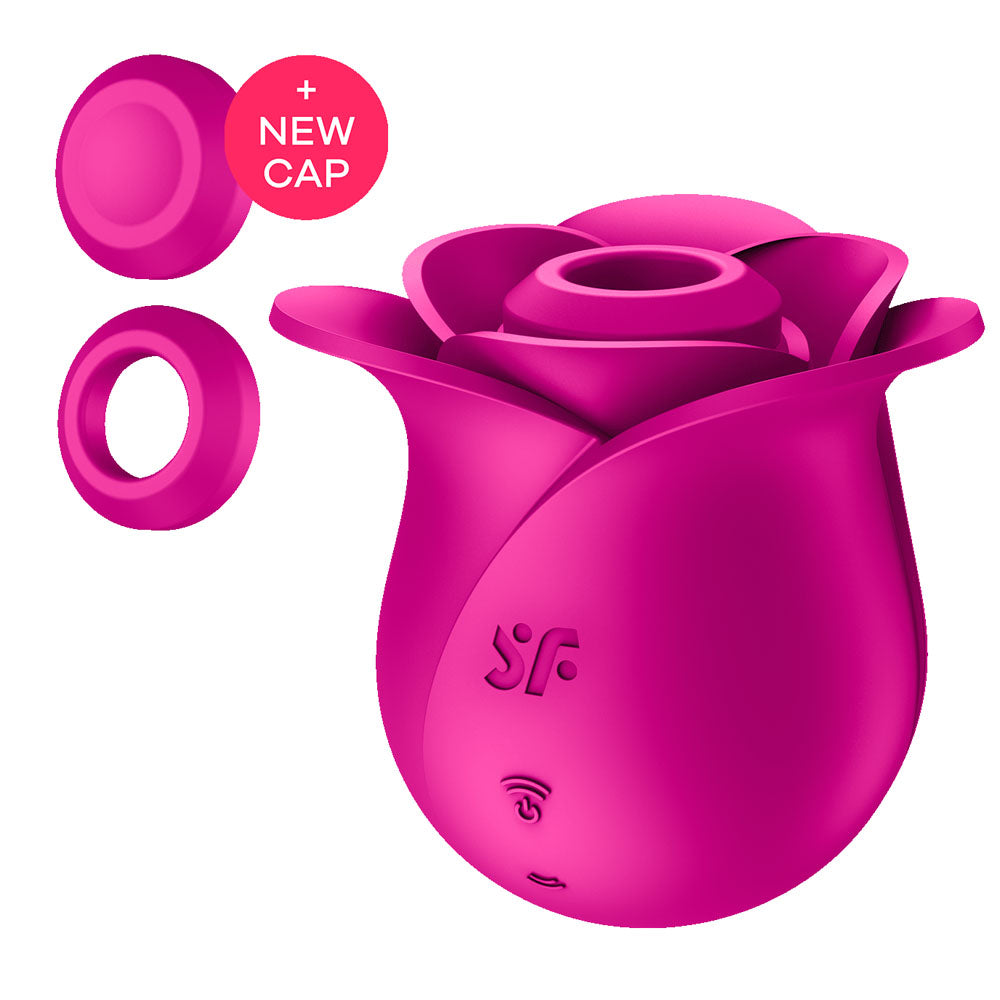 Satisfyer Pro 2 Modern Blossom Modern Pink Usb Rechargeable Air Pulse Rose Stimulator