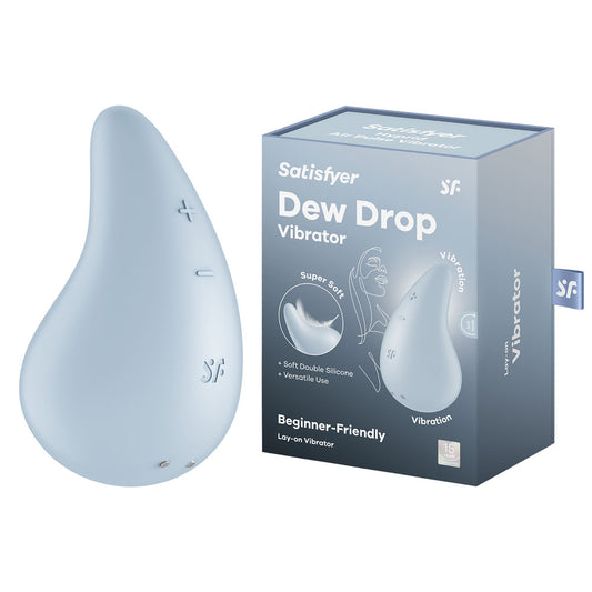 Satisfyer Dew Drop Light Blue Usb Rechargeable Stimulator