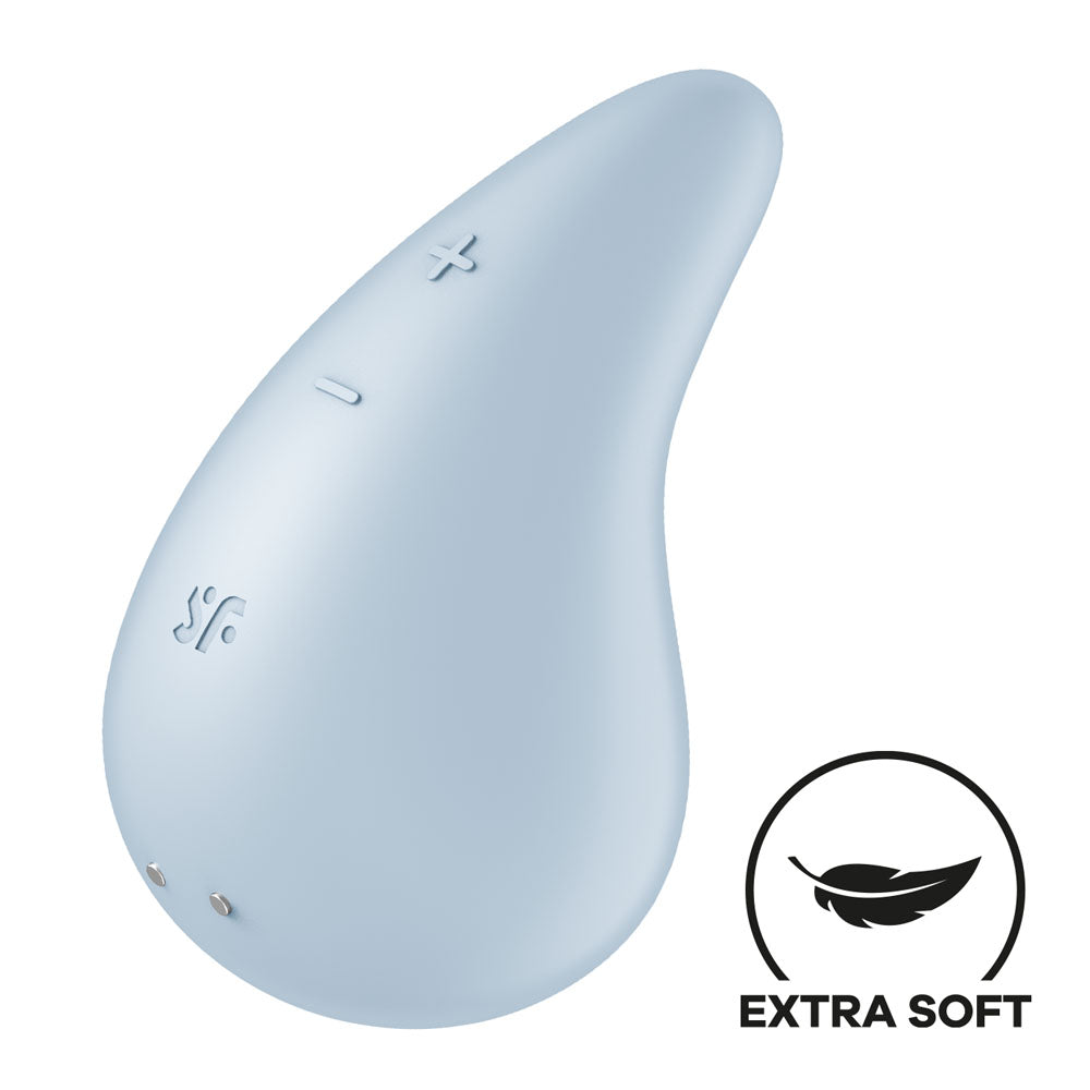 Satisfyer Dew Drop Light Blue Usb Rechargeable Stimulator