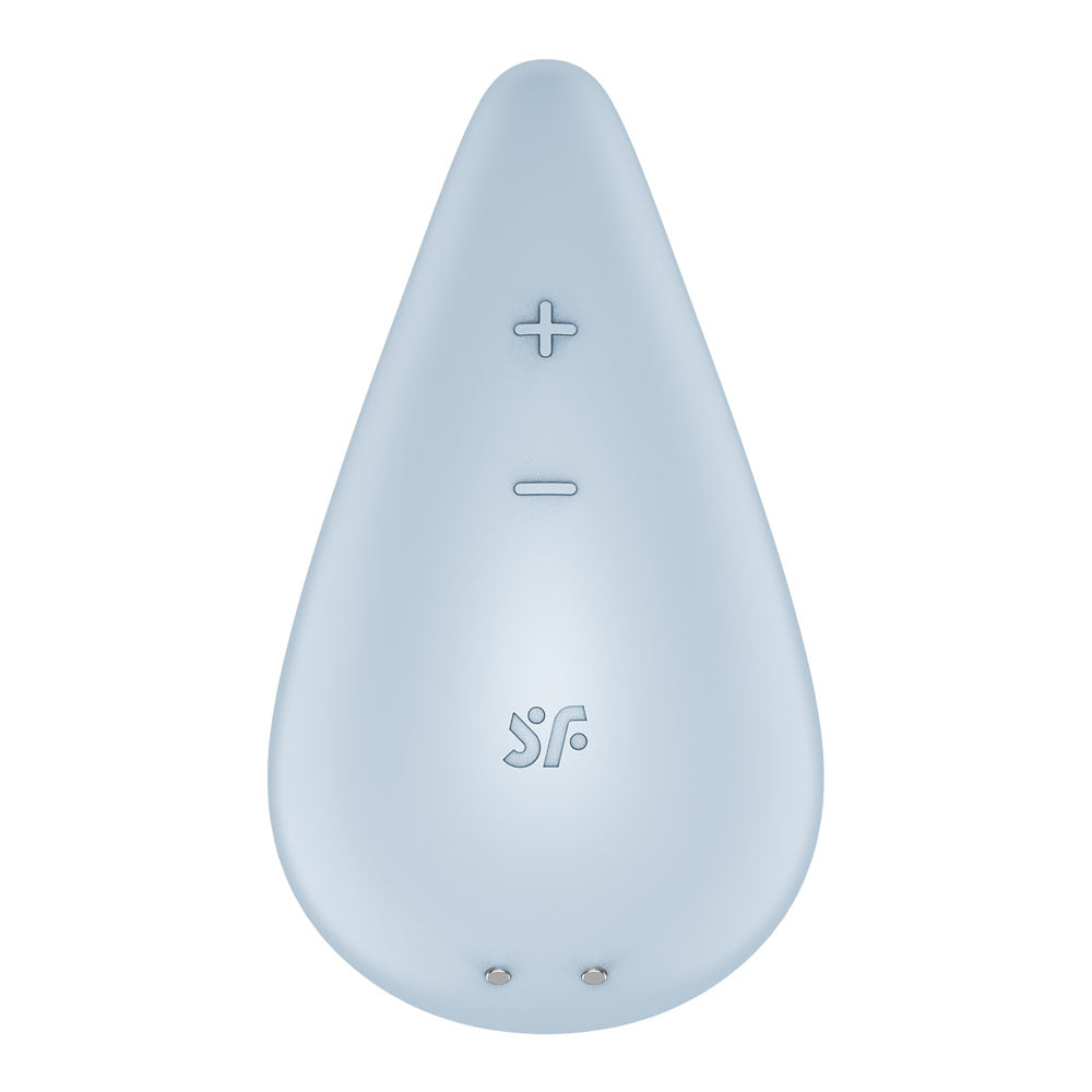 Satisfyer Dew Drop Light Blue Usb Rechargeable Stimulator