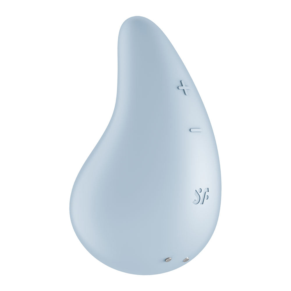 Satisfyer Dew Drop Light Blue Usb Rechargeable Stimulator